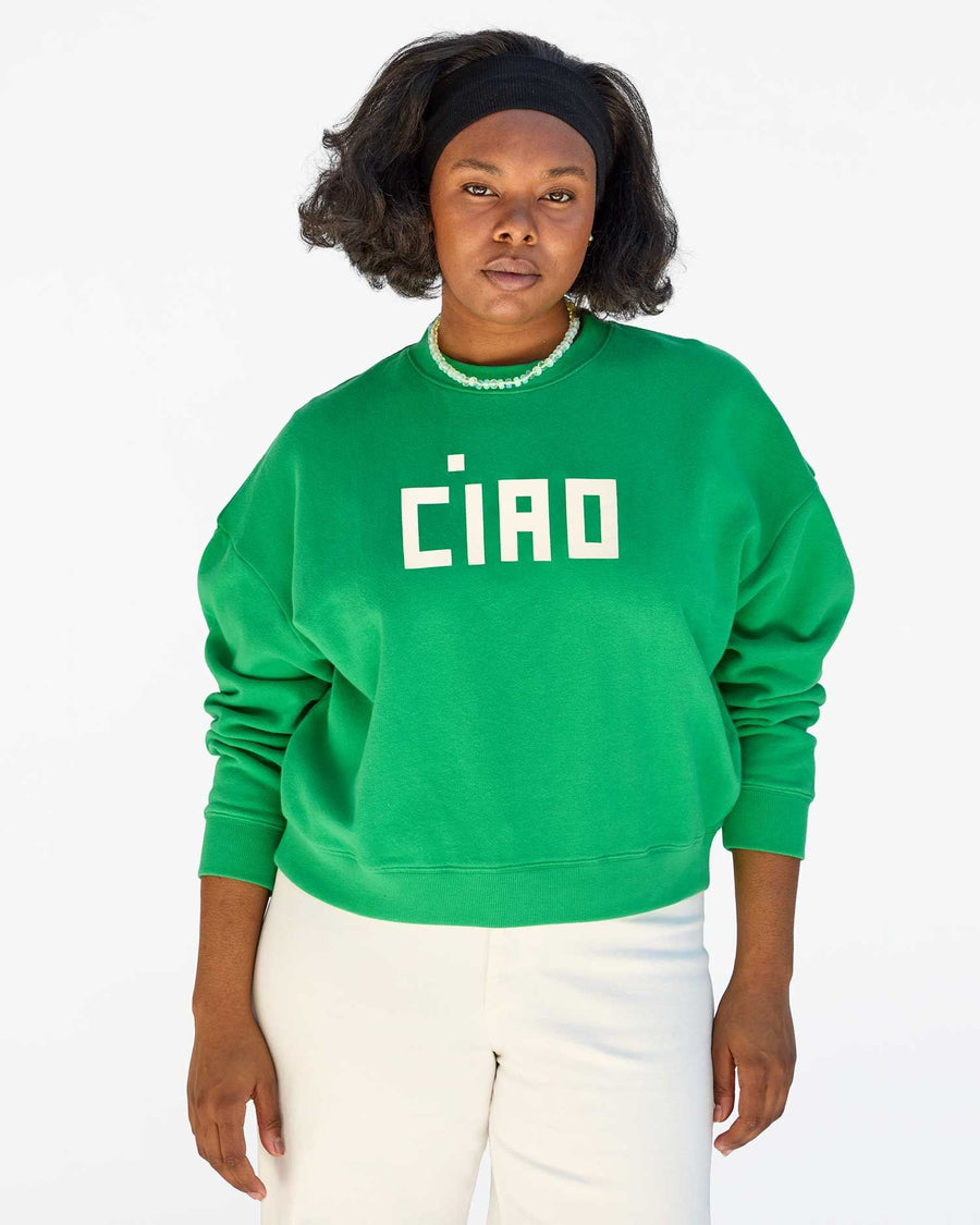 WOMEN'S CIAO LE DROP CREWNECK