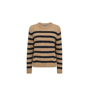 WOMEN'S MMTHORA STRIPE KNIT CREWNECK