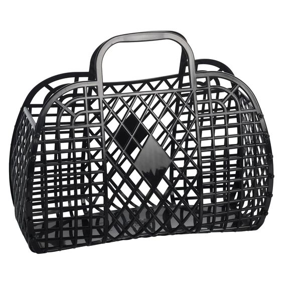 RETRO BASKET LARGE JELLY BAG