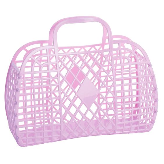 RETRO BASKET LARGE JELLY BAG