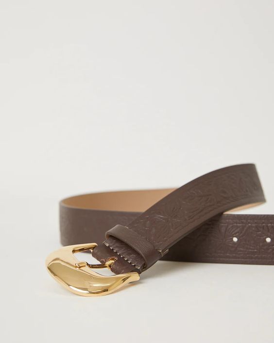 TALIA MID RODEO LEATHER BELT