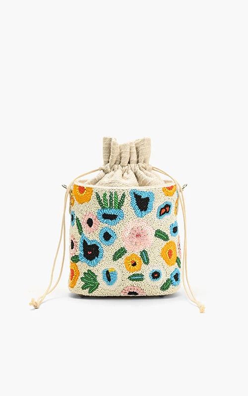 FLORAL PARADISE BUCKET BAG