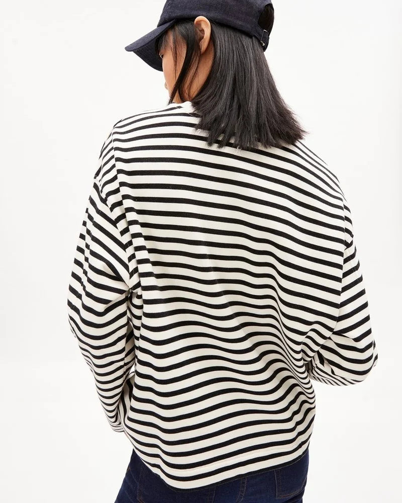 WOMEN'S FRANKAA STRIPES SWEATSHIRT