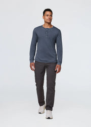 MEN'S PURE PIMA VINTAGE HENLEY