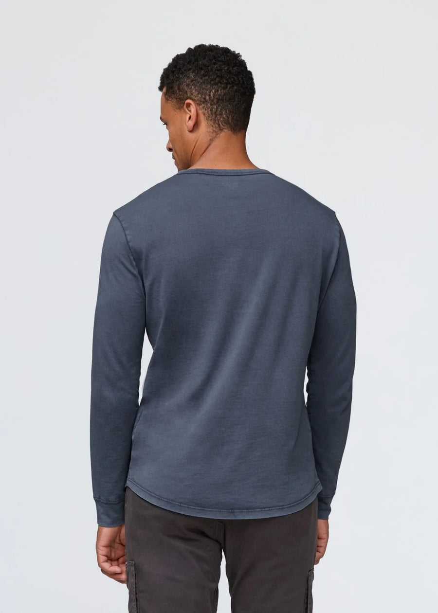 MEN'S PURE PIMA VINTAGE HENLEY