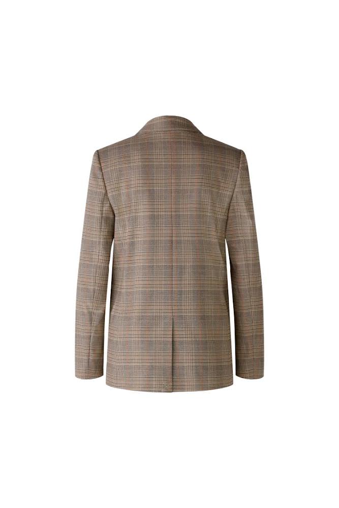 WOMEN'S PLAID BLAZER