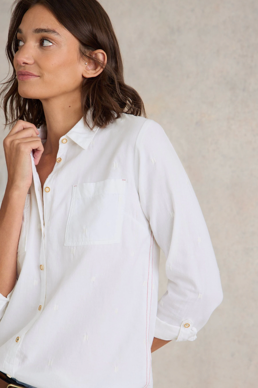 WOMEN'S SOPHIE ORGANIC COTTON SHIRT