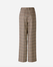 WOMEN'S PLEATED TROUSERS WITH VISCOSE AND COTTON