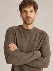 MEN'S LAMBSWOOL CREW NECK JUMPER