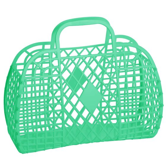 RETRO BASKET LARGE JELLY BAG