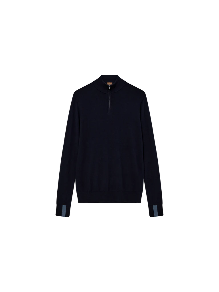 MEN'S ADAM SOFT ZIP TURTLENECK