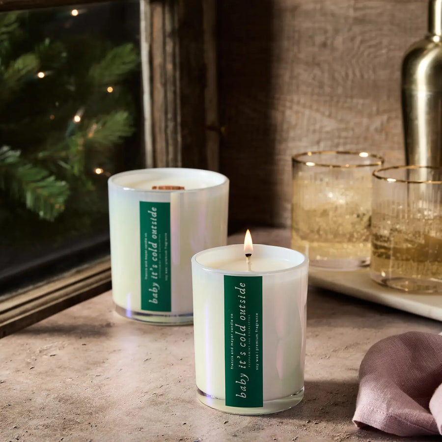 THE 'BABY IT'S COLD OUTSIDE' SOY CANDLE