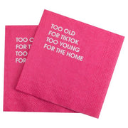 NOT YOUR BASIC COCKTAIL NAPKINS