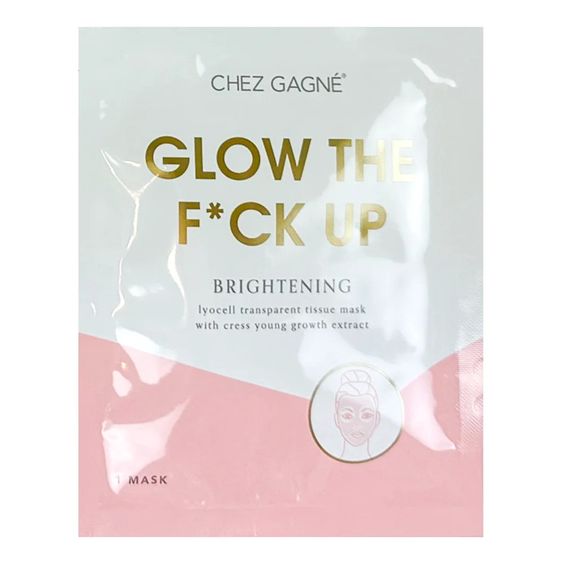 GLOW THE F UP SHEET MASK