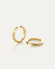 TONI HINGED HOOP EARRINGS