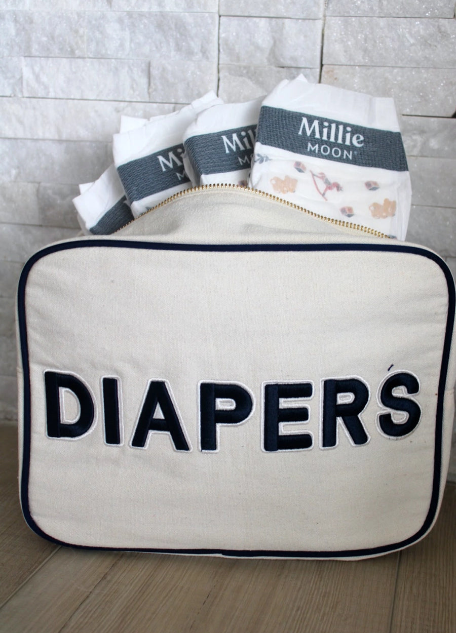 CANVAS DIAPER POUCH