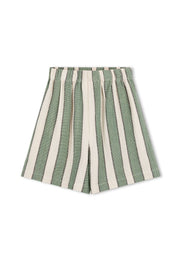 WOMEN'S EUCALYPTUS STRIPE SHORT