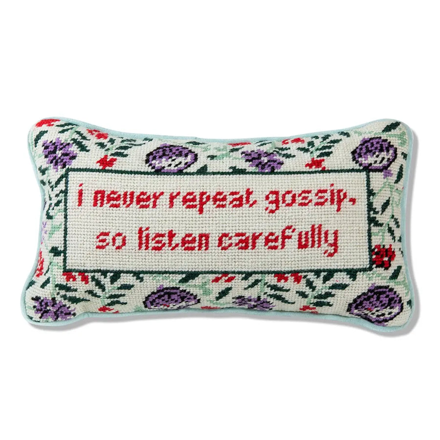 NEEDLE POINT PILLOW