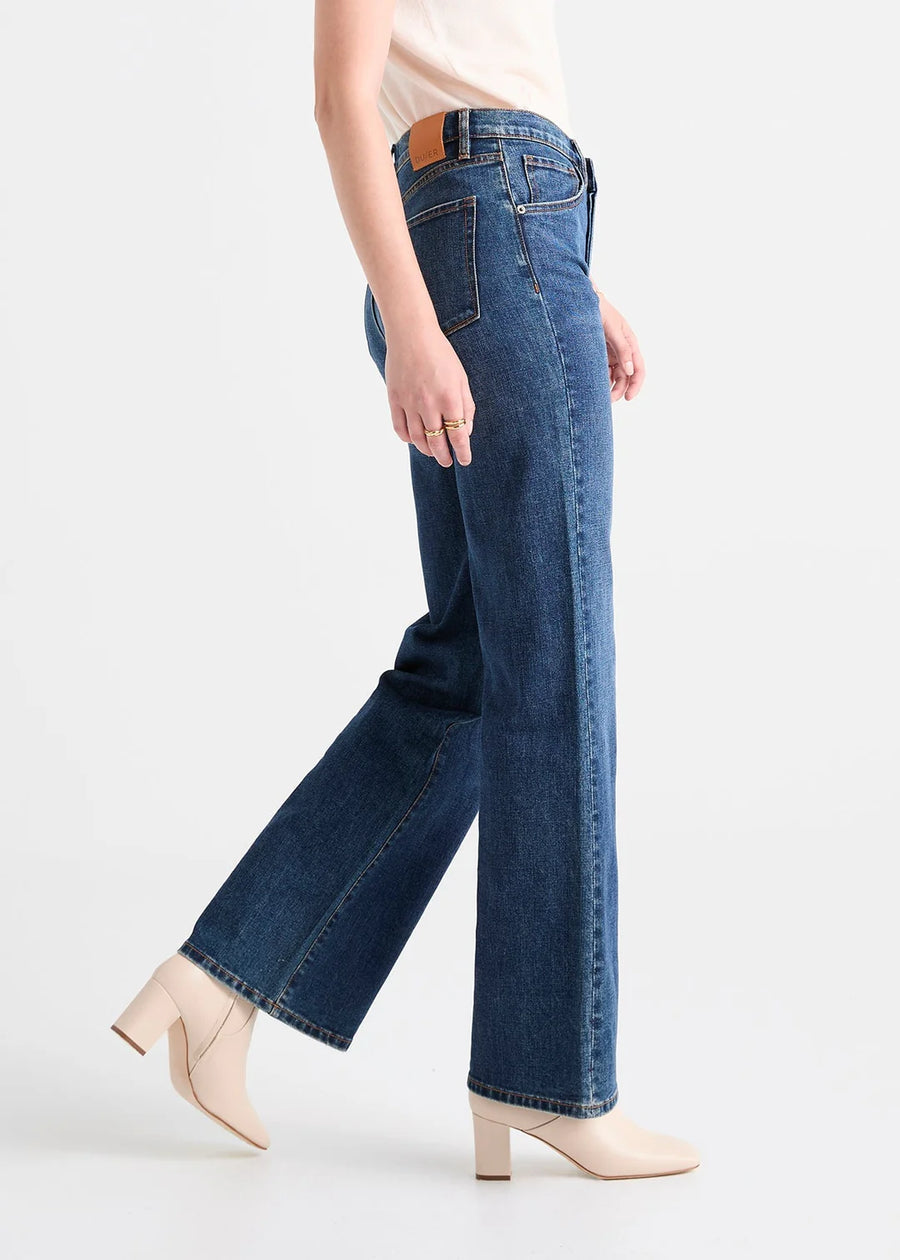 WOMEN'S MIDWEIGHT WIDE LEG DENIM