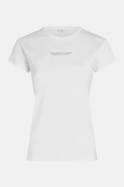 WOMEN'S PERFECT WHITE GRAPHIC TEE